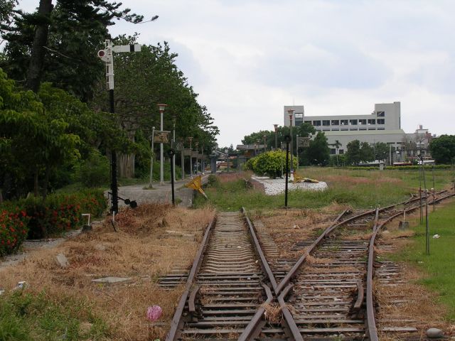 旧台東駅　線路