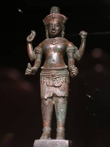 故宮博物院　クメールの仏像